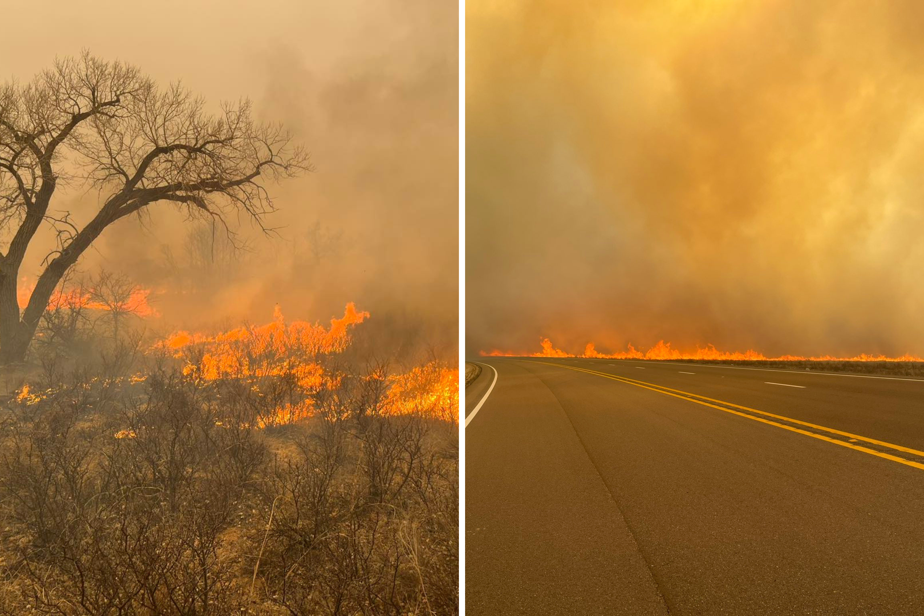 Texas Wildfire Map, Update As Smokehouse Creek Fire Sparks Mass Evacuations