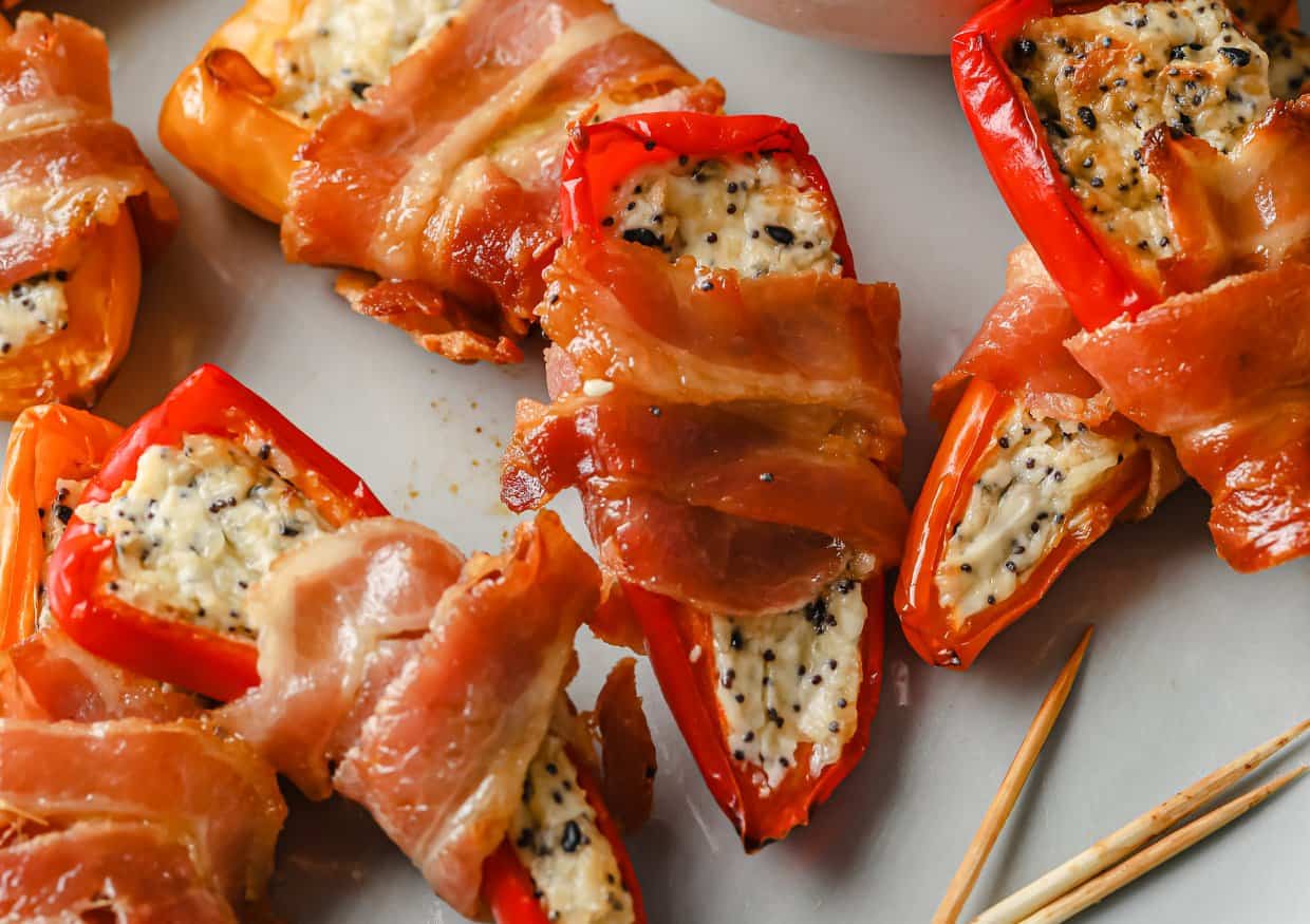 <p>Effortlessly combine the sweetness of mini peppers with the savory crunch of bacon, creating an appetizer that’s as simple to make as it is delicious to eat. They’re a guaranteed hit for tonight and add a pop of color and flavor to your menu.<br><strong>Get the Recipe: </strong><a href="https://realbalanced.com/recipe/bacon-wrapped-mini-peppers/?utm_source=msn&utm_medium=page&utm_campaign=msn">Bacon Wrapped Mini Peppers</a></p>