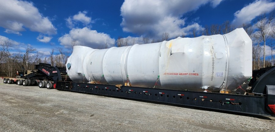 how oversized ‘super loads’ will travel across ohio to intel site in new albany