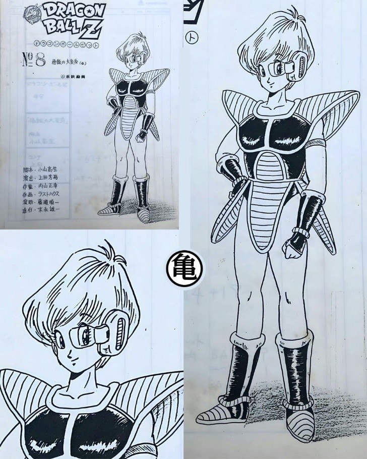 amazon, diseño oficial olvidado por akira toriyama muestra a bulma como guerrera saiyan en dbz