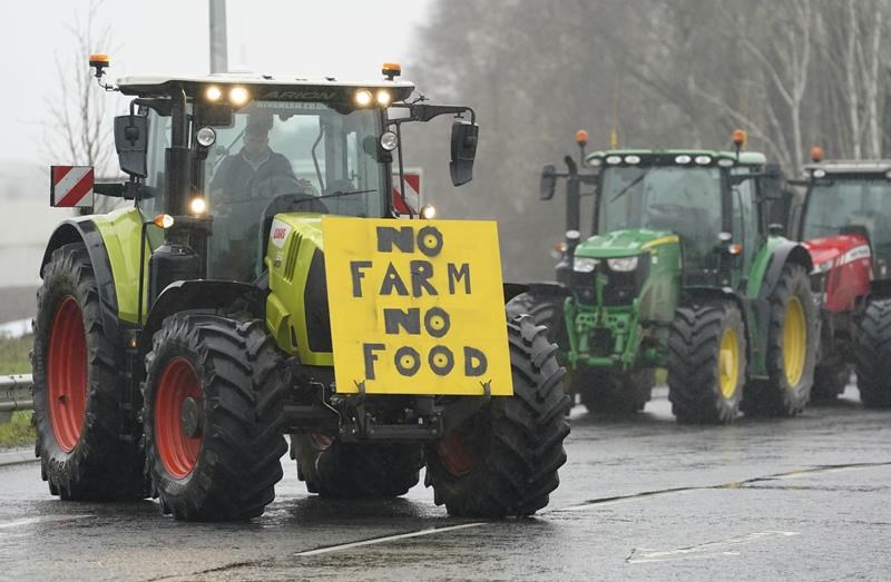 farmers rally around welsh capital in latest protest over proposed environmental rules