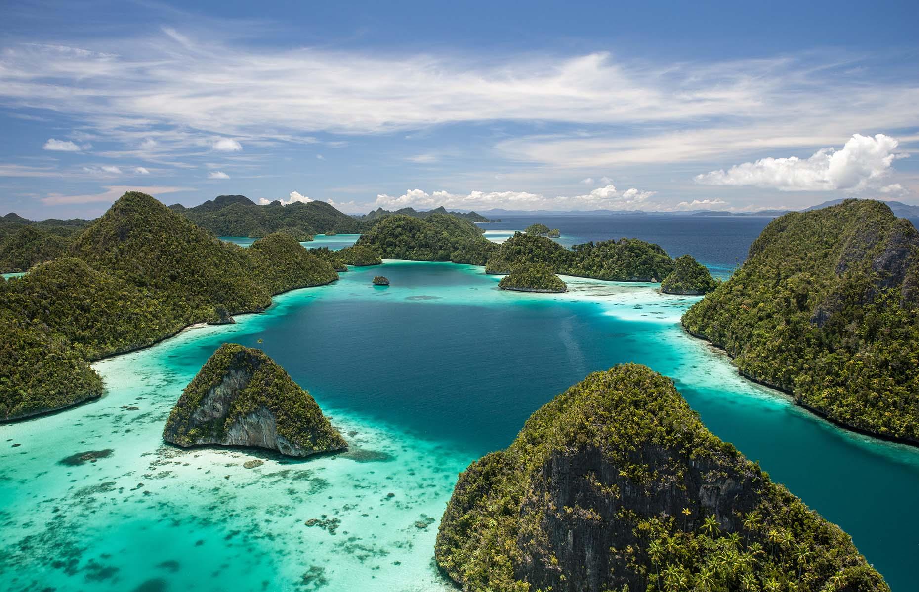 <p>Don’t be surprised if Raja Ampat looks familiar – it was recently the focus of <em>Wilderness</em>, a BBC TV show in which explorer Simon Reeve visits the world’s most beautiful places. An Indonesian archipelago comprising more than 1,500 islands, it’s one of the world’s most biodiverse regions. Sailings are often on smaller yacht-style vessels and will include visits to islands such as Mios Kon Island, with its colonies of endangered green turtles; and Wayag Island, dominated by Mount Pindito.</p>