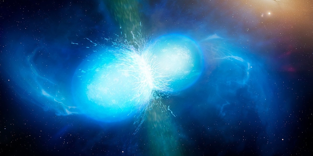 vesmírný dalekohled jamese webba detekoval zlato vzniklé při srážce dvou neutronových hvězd