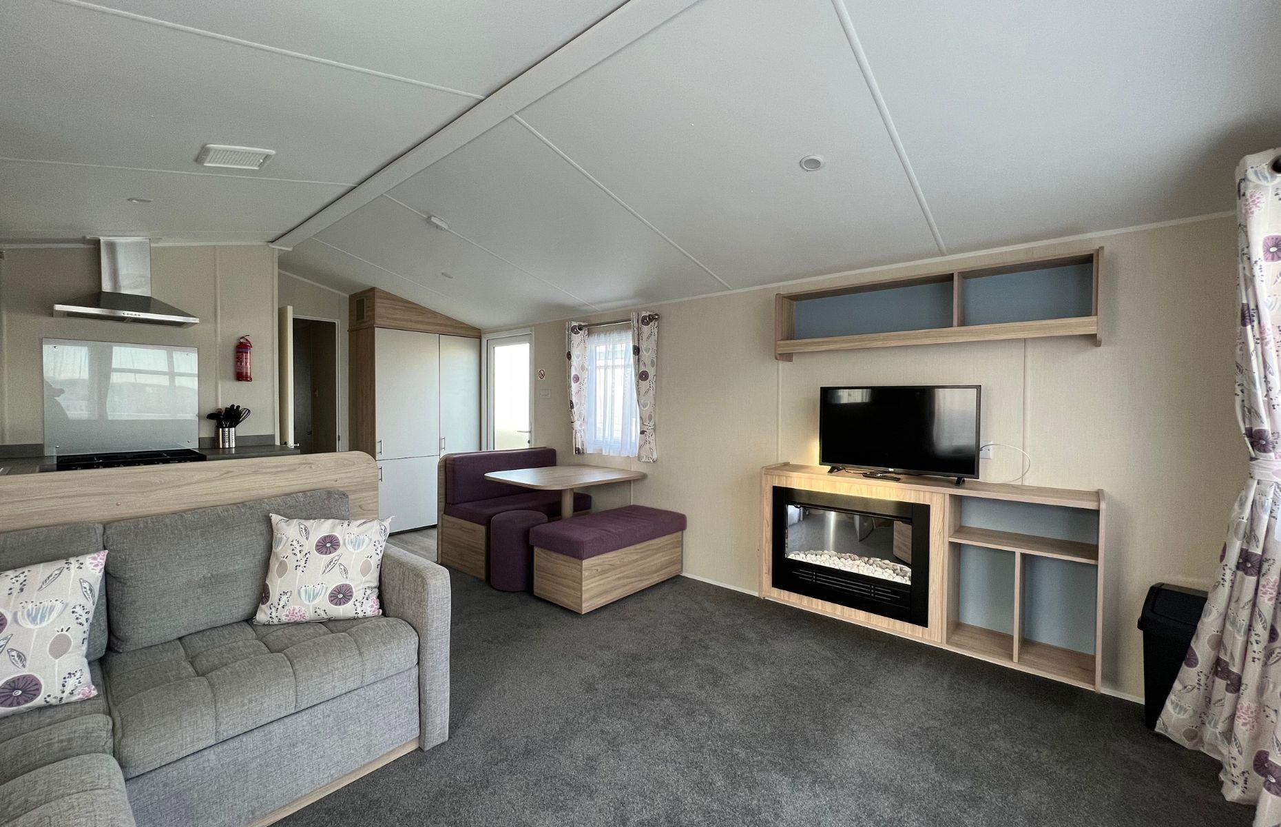 'We turned our boring seaside caravan into a Barbie dream house'