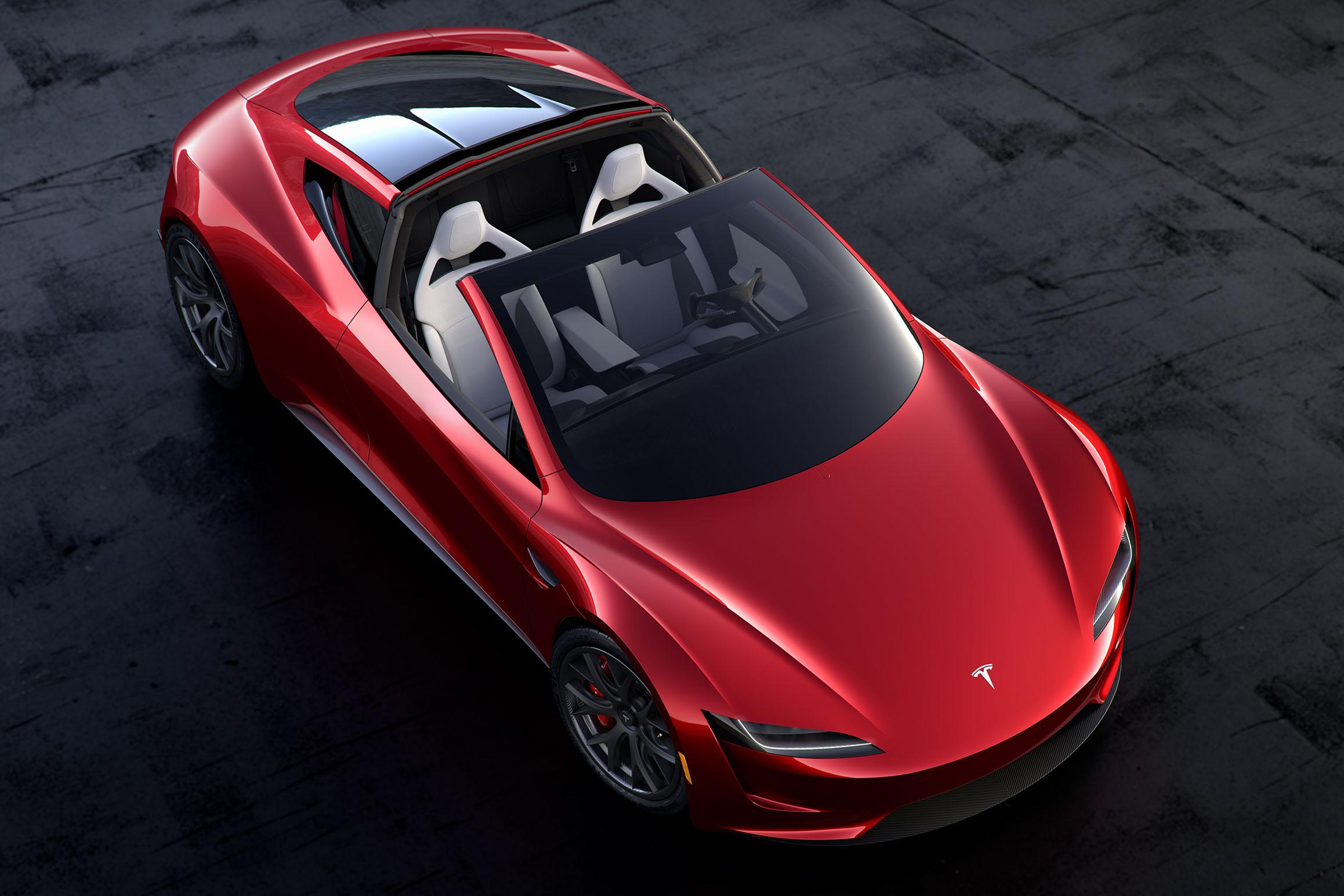 elon musk claims tesla roadster will have 0-60mph time under 1s