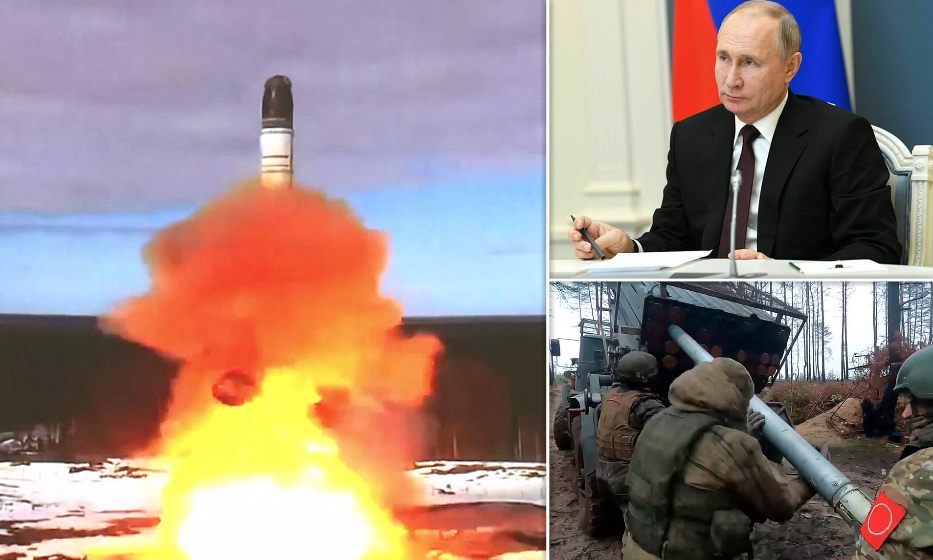 Putin's Nuclear Weapon Playbook: Terrifying Leaked Military Files ...