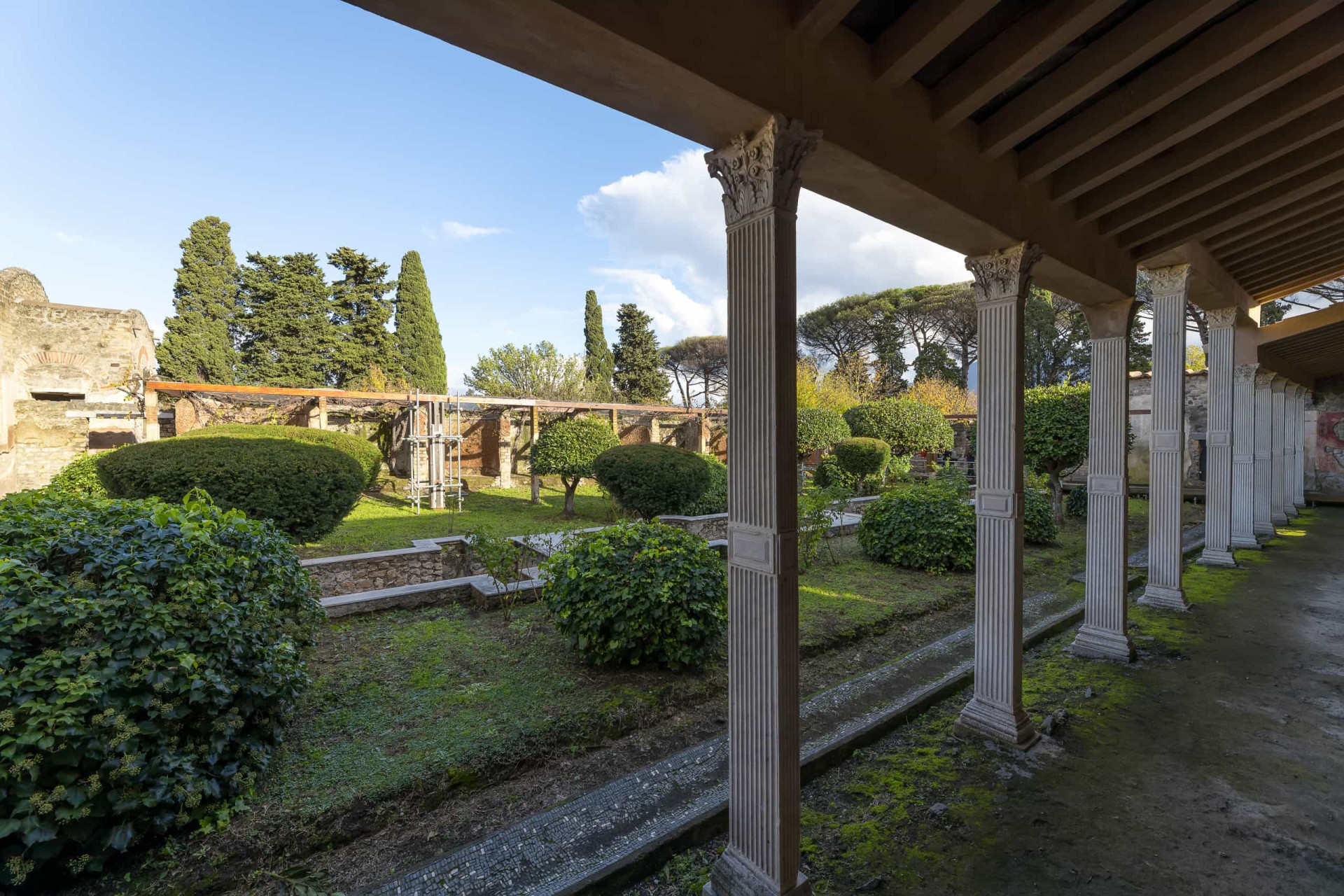 For a city that was once completely buried under volcanic ash, Pompeii is remarkably green! Make sure to have a look around the gardens.<p>You may also like:<a href="https://www.starsinsider.com/n/304652?utm_source=msn.com&utm_medium=display&utm_campaign=referral_description&utm_content=450429v6en-us"> 30 theories about what happens when you die</a></p>