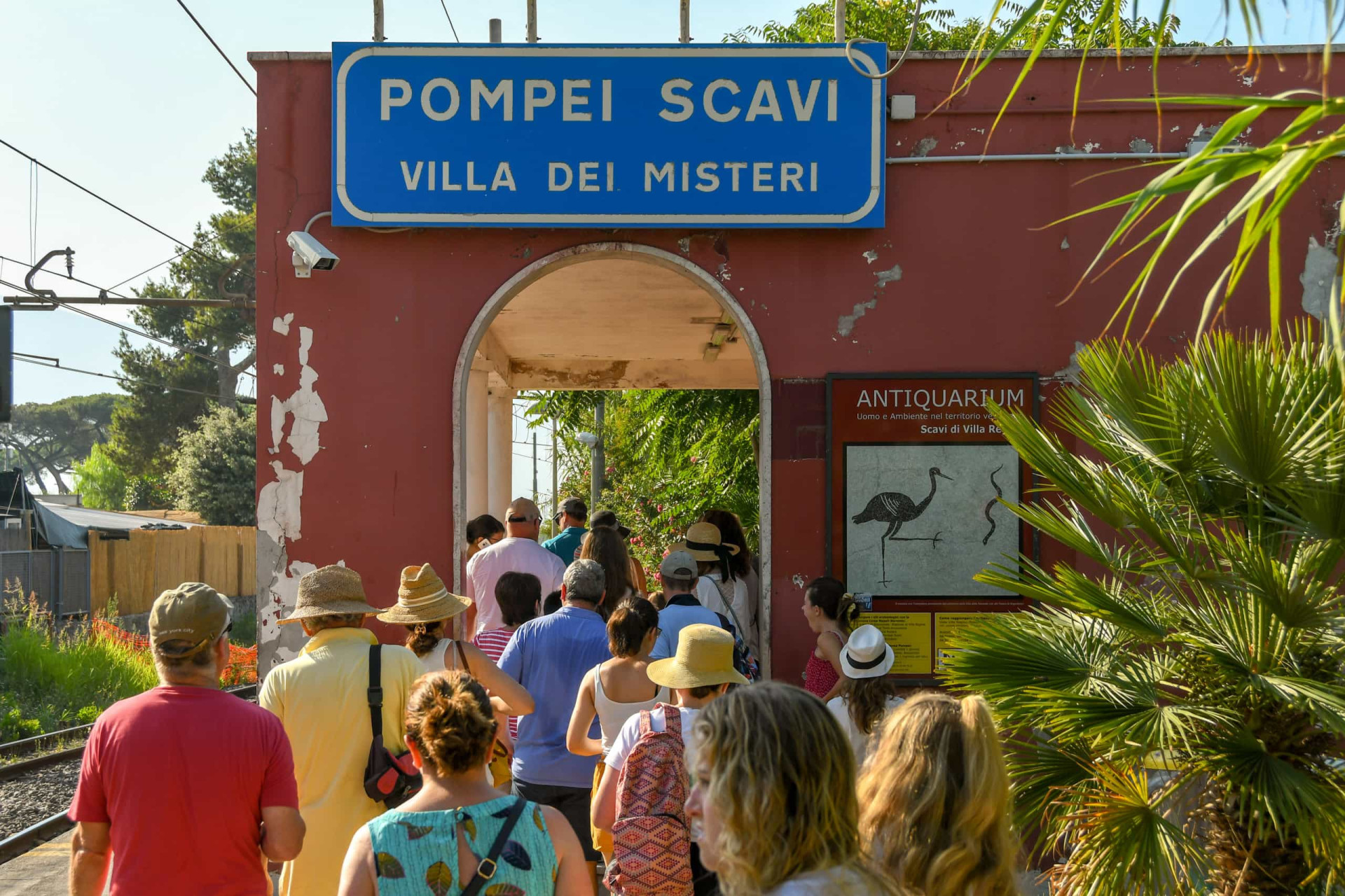 Pompeii is very easy to access by train. The station is just a short walk away from the ancient city.<p>You may also like:<a href="https://www.starsinsider.com/n/299215?utm_source=msn.com&utm_medium=display&utm_campaign=referral_description&utm_content=450429v6en-us"> Sandra Bullock and other famous figures who lost their significant other</a></p>