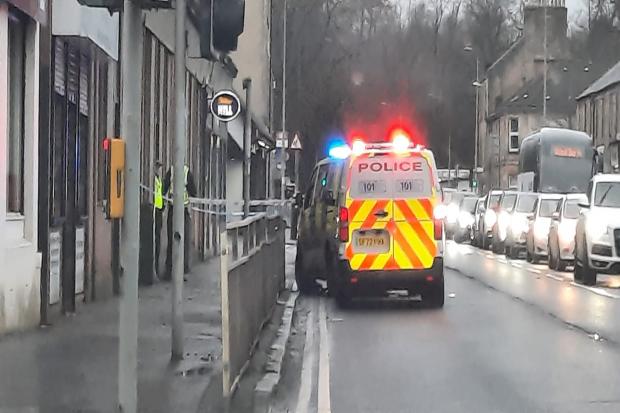 999 Crews Tape Off Glasgow Street After 'stabbing' In Broad Daylight