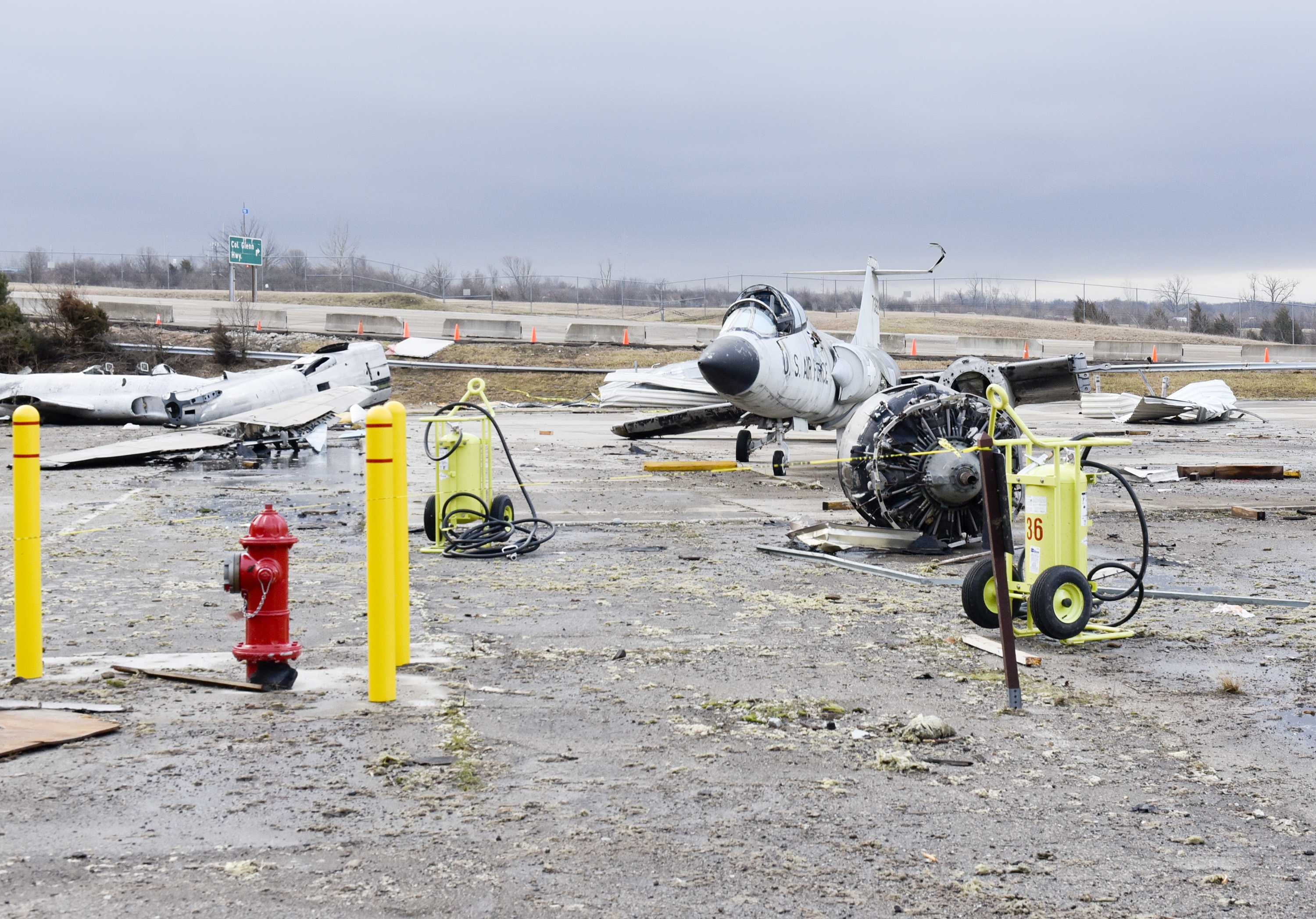 PHOTOS: Wright-Patterson Air Force Base Suffers Damage From Suspected ...