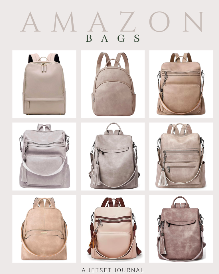 Faux Leather Backpacks Can Easily Carry Whatever You Need