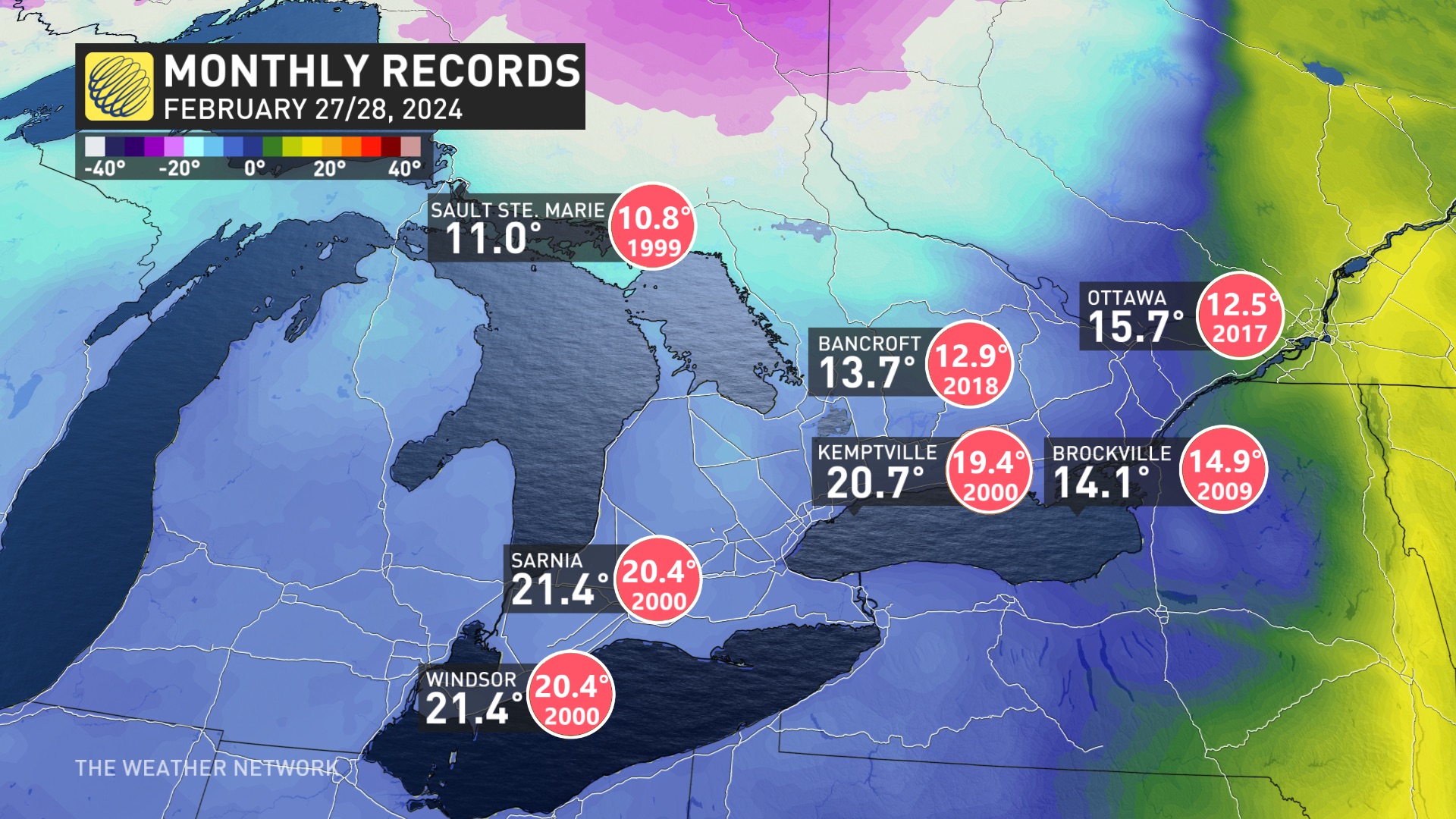 Winter Is Back In Southern Ontario With Rapid Freeze And Potent Snow ...