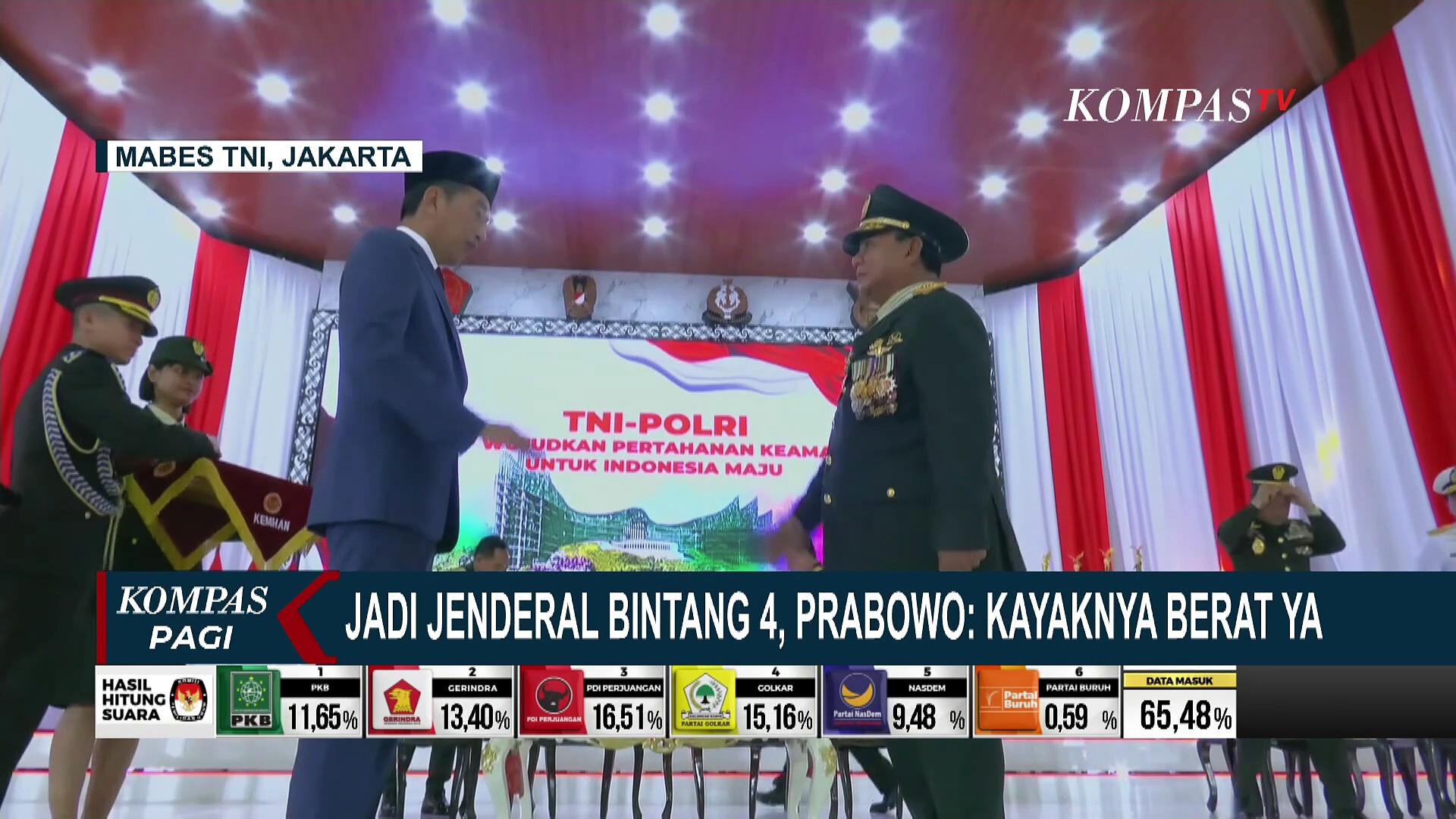 Tanggapi Penganugerahan Kenaikan Pangkat Jenderal Bintang 4, Begini ...