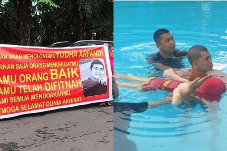 Pendukung Yudha Arfandi Bawa Spanduk Ke TKP Kematian Dante, Percaya ...