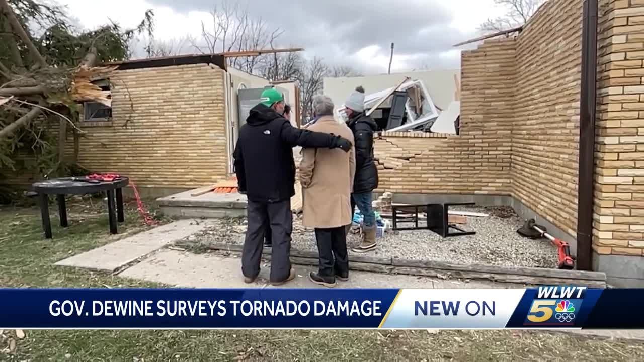 Gov. DeWine Surveys Storm Damage After Tornadoes Touched Down Across ...