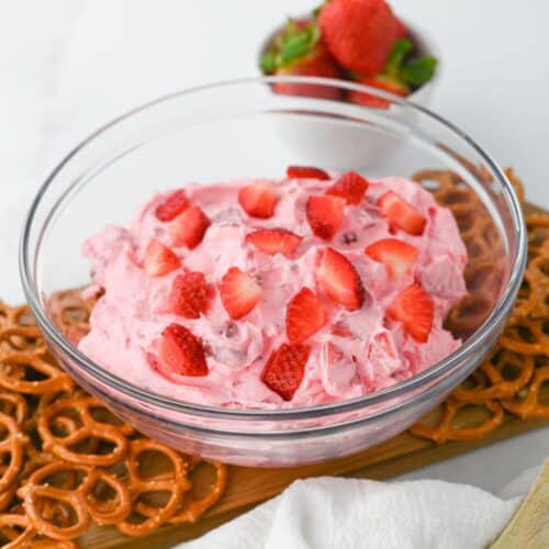 Strawberry Pretzel Dip