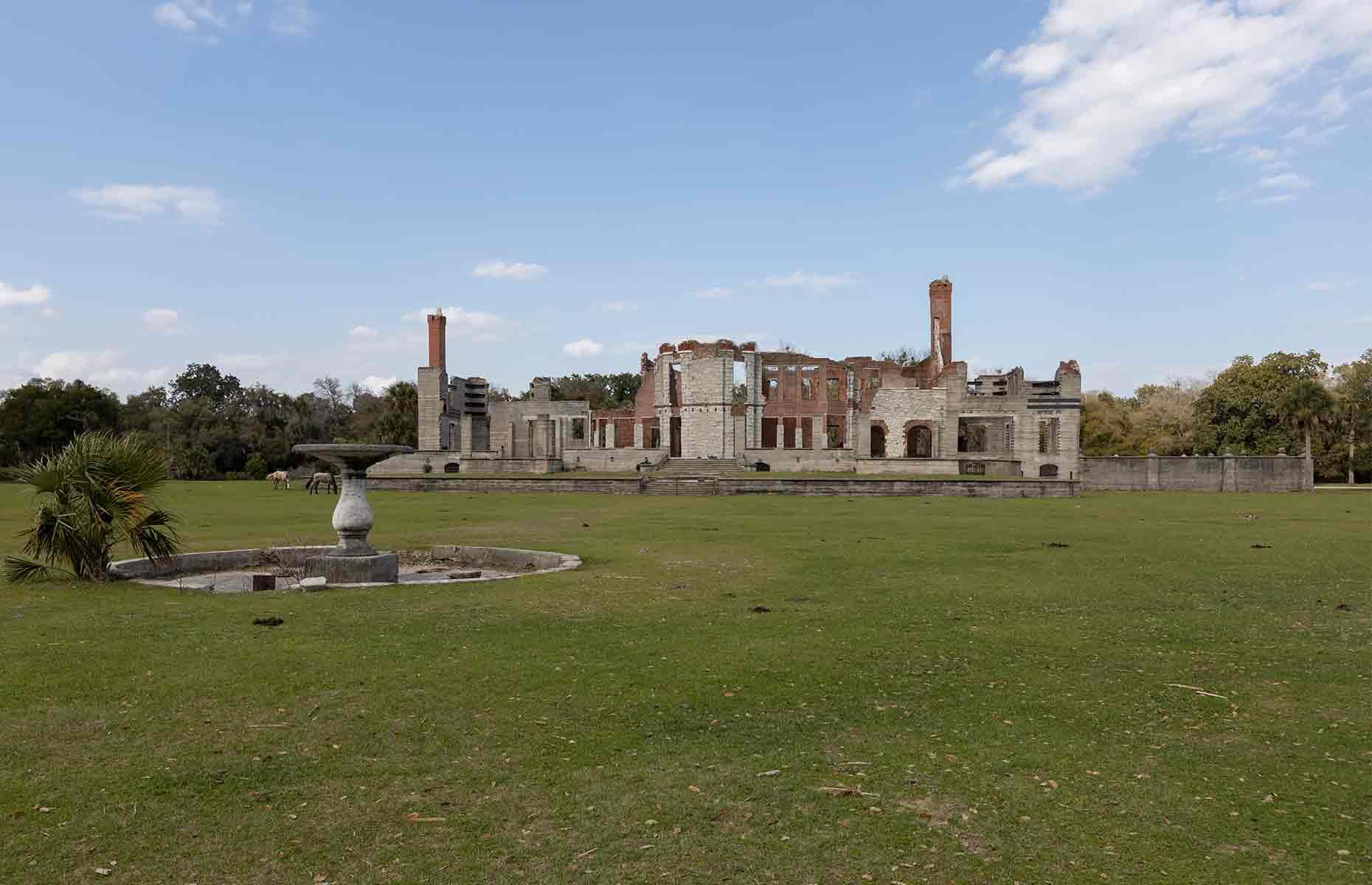 <p>Lucy’s estate was sufficient to maintain the property until the financial crash of 1929, at which point the Carnegie family was forced to abandon the mansion forever.</p>  <p>Thirty years later, a mysterious fire broke out at <a href="https://abandonedsoutheast.com/2023/03/06/dungeness-ruins/">Dungeness</a>, destroying the house and the majority of the auxiliary buildings, leaving behind only haunting ruins of what had once been a magnificent European-inspired mansion.</p>