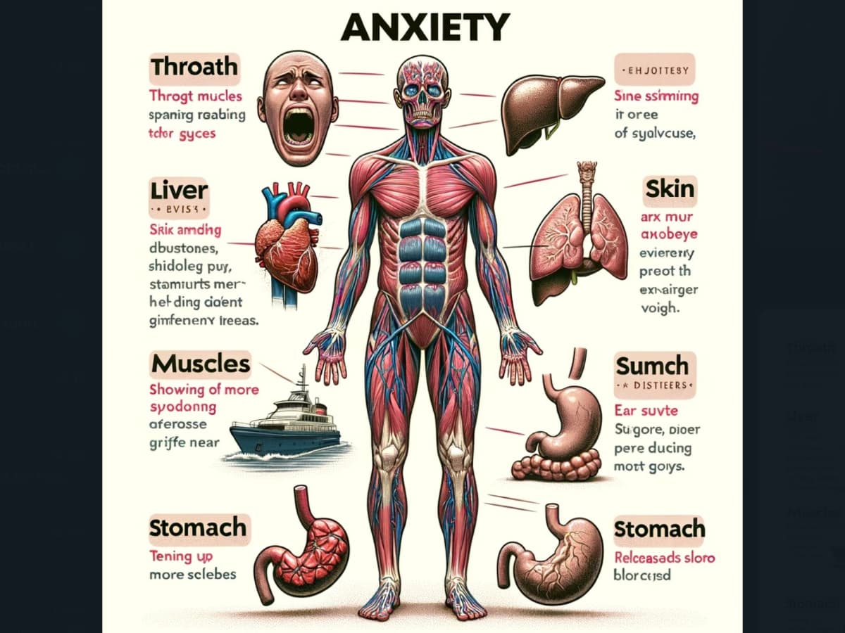 ¿cómo luce tu cuerpo cuando tienes ansiedad?