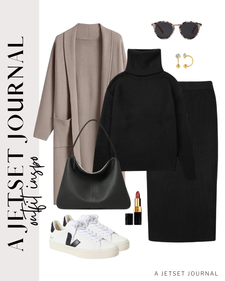 Style This Chic Sweater Set in Five Luxurious Ways
