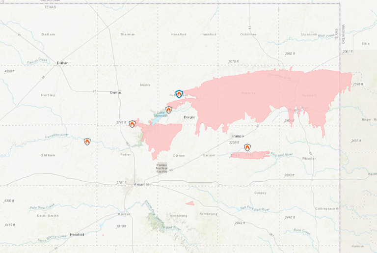 Texas wildfires continue growing as firefighters struggle to contain ...