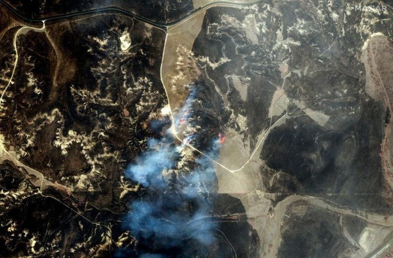 incendio consume más de 200 mil hectáreas de bosque en texas, estados unidos