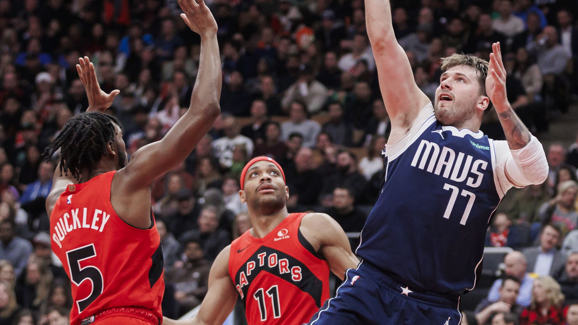 Toronto Raptors Vs Dallas Mavericks Final: 136-125 — Luka Puts The ...