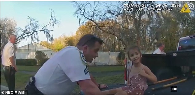 incredible moment florida cops rescue 5-year-old girl with autism from dense watery swamp after spotting her from drone