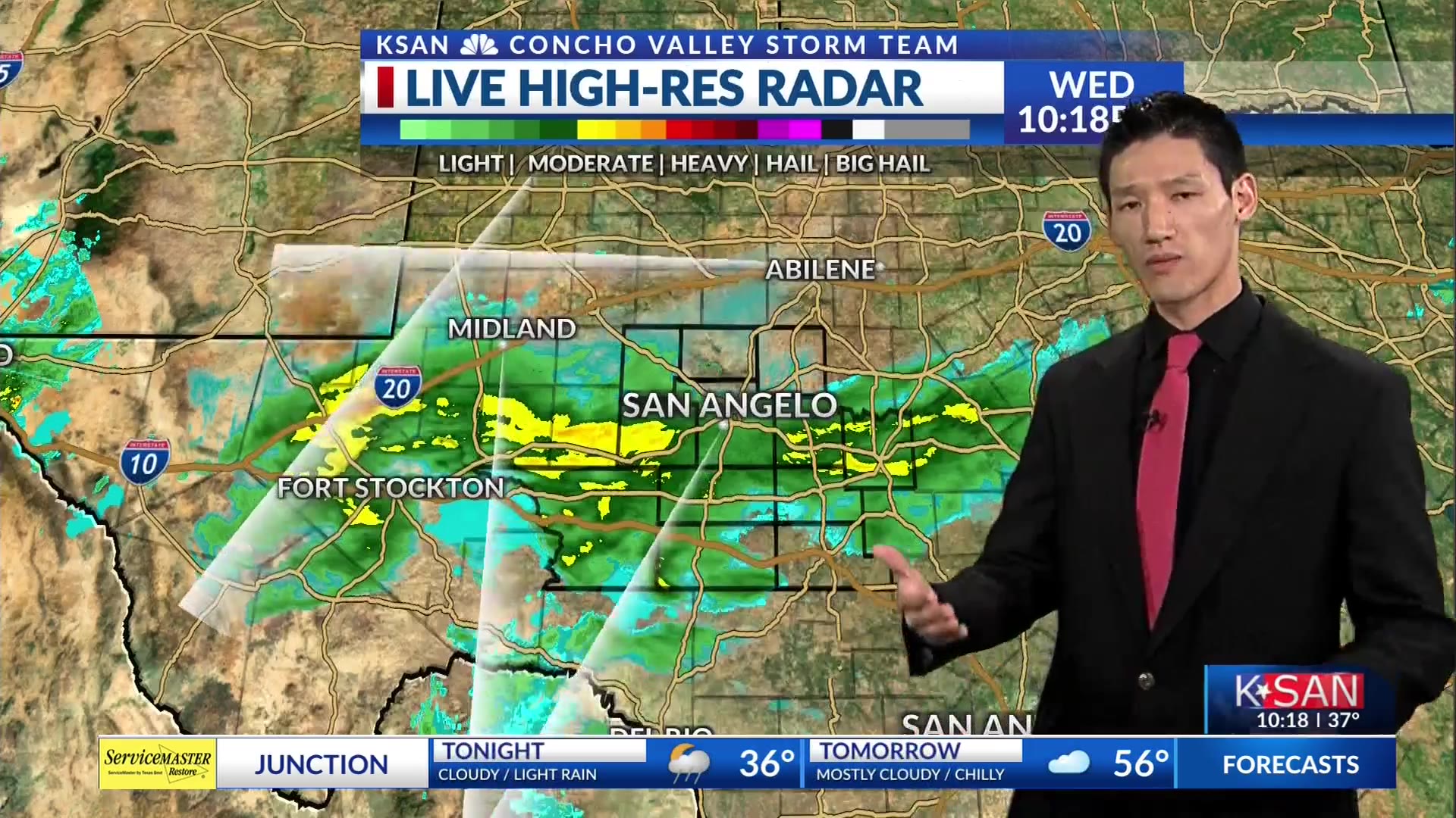 KSAN Evening Weather Update: Wednesday February 28th, 2024