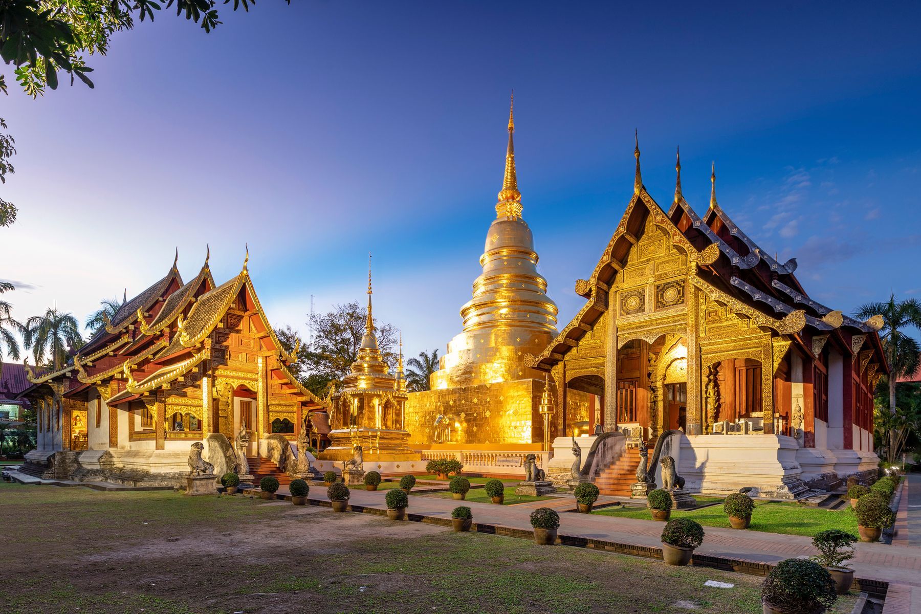 <p>Former capital of the Lanna kingdom, the city of <a href="https://www.tourismthailand.org/Destinations/Provinces/Chiang-Mai/101" rel="noreferrer noopener">Chiang</a> <a href="https://www.tourismthailand.org/Destinations/Provinces/Chiang-Mai/101" rel="noreferrer noopener">Mai</a> sits at the foot of a mountain range in northern Thailand. Frugal travellers wishing to immerse themselves in Thai culture will be delighted to find local products sold at low prices in the city’s markets. <a href="https://migrationology.com/warorot-market-chiang-mai/" rel="noreferrer noopener">Warorot</a>, for instance, offers a vast selection of regional foods while not attracting many tourists. Chiang Mai is also home to numerous Buddhist temples, typically free to visit (if not, entry fees are very low). <a href="https://www.tourismthailand.org/Attraction/wat-chiang-man" rel="noreferrer noopener">Wat Chiang Man</a>, in particular, is worth the trip. Constructed in the 13th century, it’s the city’s oldest temple. Those visiting Chiang Mai in mid-April will have the opportunity to participate in the <a href="https://ich.unesco.org/en/RL/songkran-in-thailand-traditional-thai-new-year-festival-01719" rel="noreferrer noopener">Songkran</a> festivities. Just be ready to ring in Thailand’s new year with a splash of water!</p>
