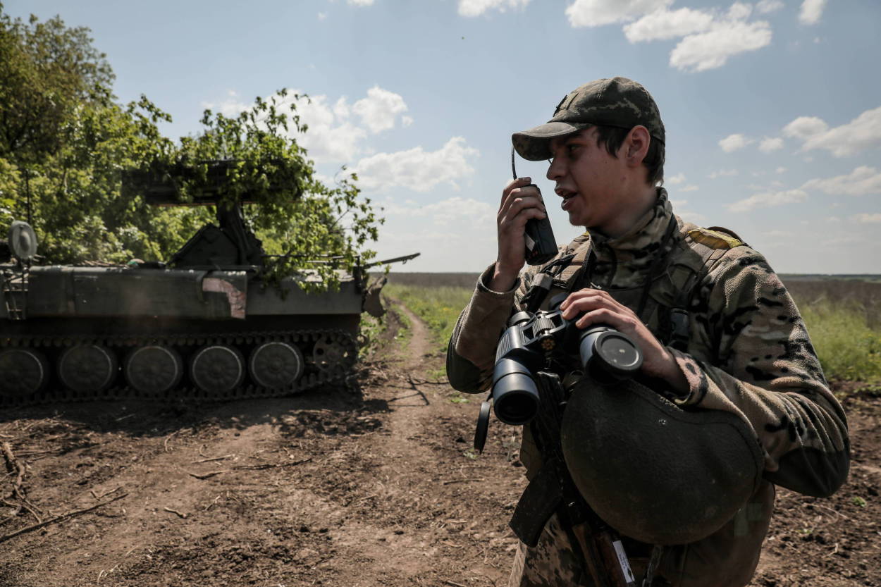 ukraińska armia uderzyła w miejsce koncentracji rosyjskich wojsk w obwodzie donieckim