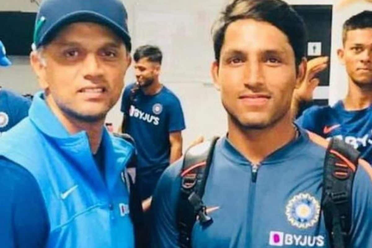 'always a student of this great man': dhruv jurel pays tribute to rahul dravid with a throwback photo