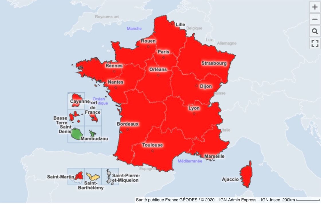 CARTE Grippe 2024 : L'épidémie Se Poursuit, Mais Les Indicateurs ...