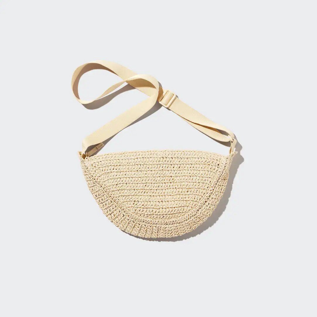uniqlo's crochet version of its crossbody bag is here