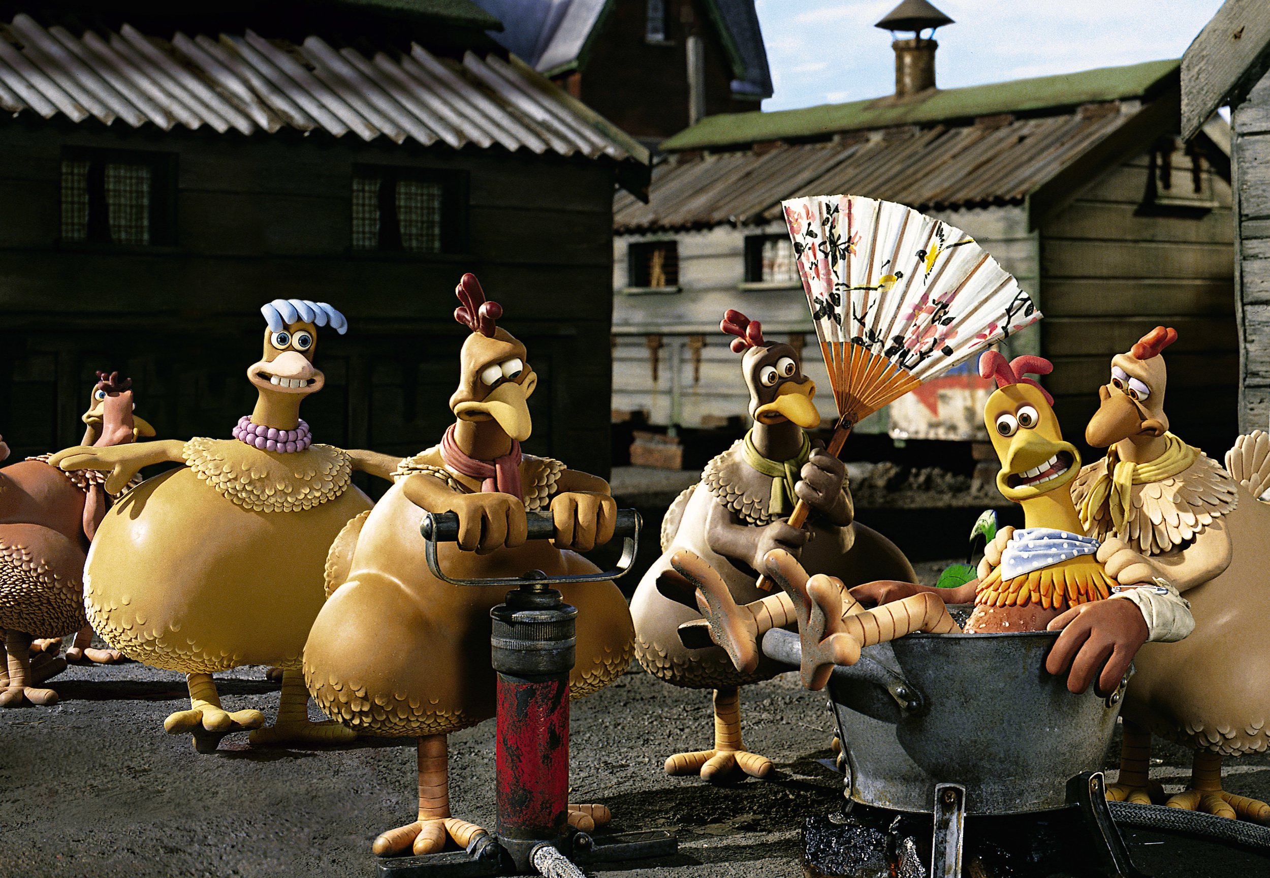 <p><em>Chicken Run</em> marked the first collaboration between DreamWorks and Aardman, as well as Aardman’s first-ever feature film. The 2000s comedy classic follows a rooster and chicken who plan an escape from their evil owners. <em>Chicken Run</em> was also the first feature film made using claymation, which has become Aardan’s signature style. The long-awaited and highly anticipated sequel, <em>Chicken Run: Dawn of the Nugget</em>, debuts in December 2023 on Netflix. </p><p>You may also like: <a href='https://www.yardbarker.com/entertainment/articles/deus_ex_machina_the_25_most_memorable_movie_robots_022924/s1__38897360'>Deus ex machina: The 25 most memorable movie robots</a></p>