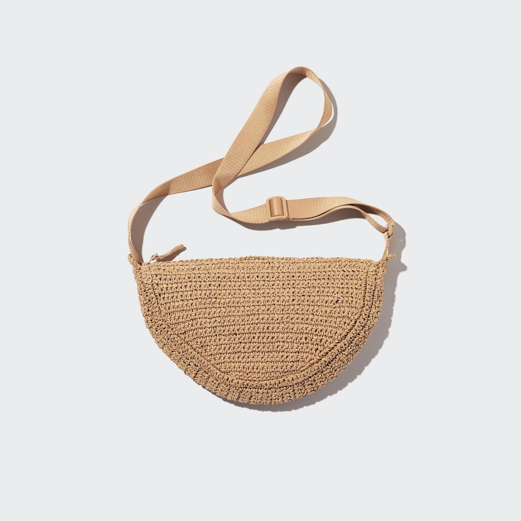 uniqlo's crochet version of its crossbody bag is here