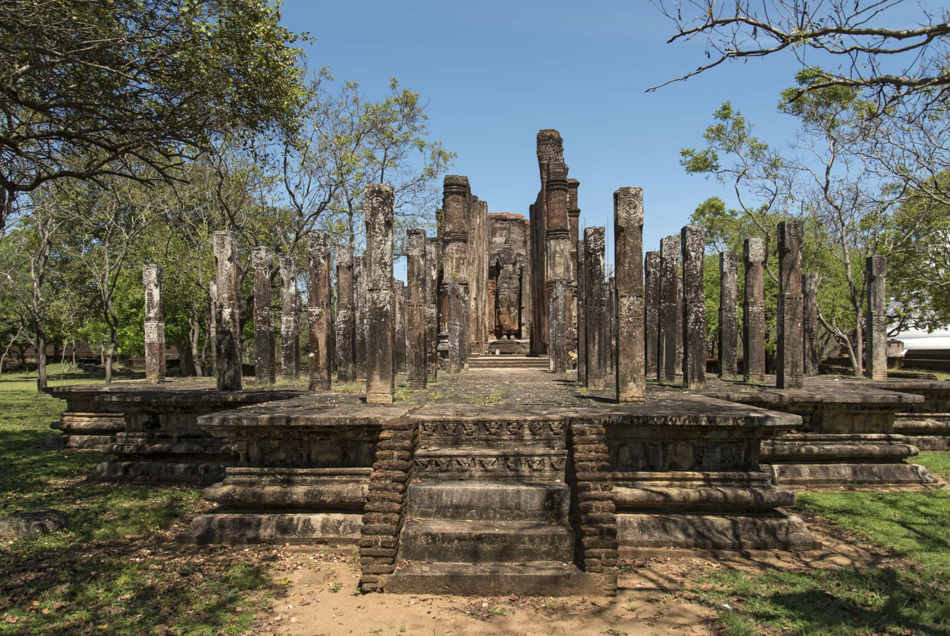<p>The ruins of the royal ancient city of the Kingdom of Polonnaruwa include the Gal Vihara, a rock temple of the Buddha.</p><p>You may also like:<a href="https://www.starsinsider.com/n/171247?utm_source=msn.com&utm_medium=display&utm_campaign=referral_description&utm_content=273472v10en-us"> Exotic British destinations you must visit! </a></p>