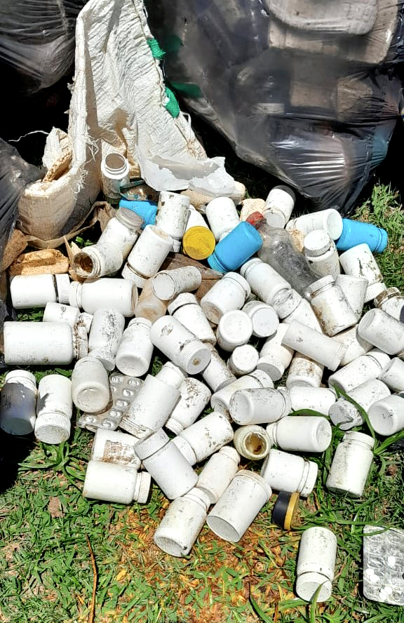 ‘toxic’ medical waste dumped along wild coast had labels ‘deliberately removed’