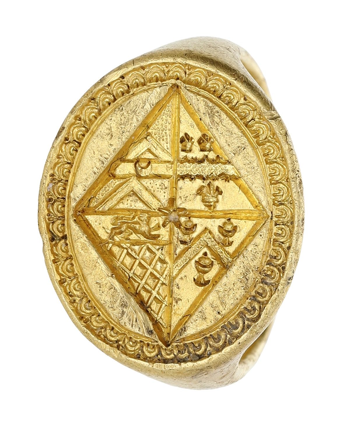 ring discovered in field by metal detectorist to be sold at auction