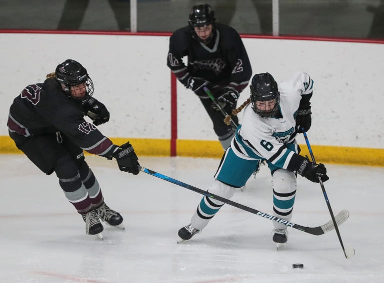 'Heartbreak' for Bay Area Ice Bears after coming up short in WIAA girls