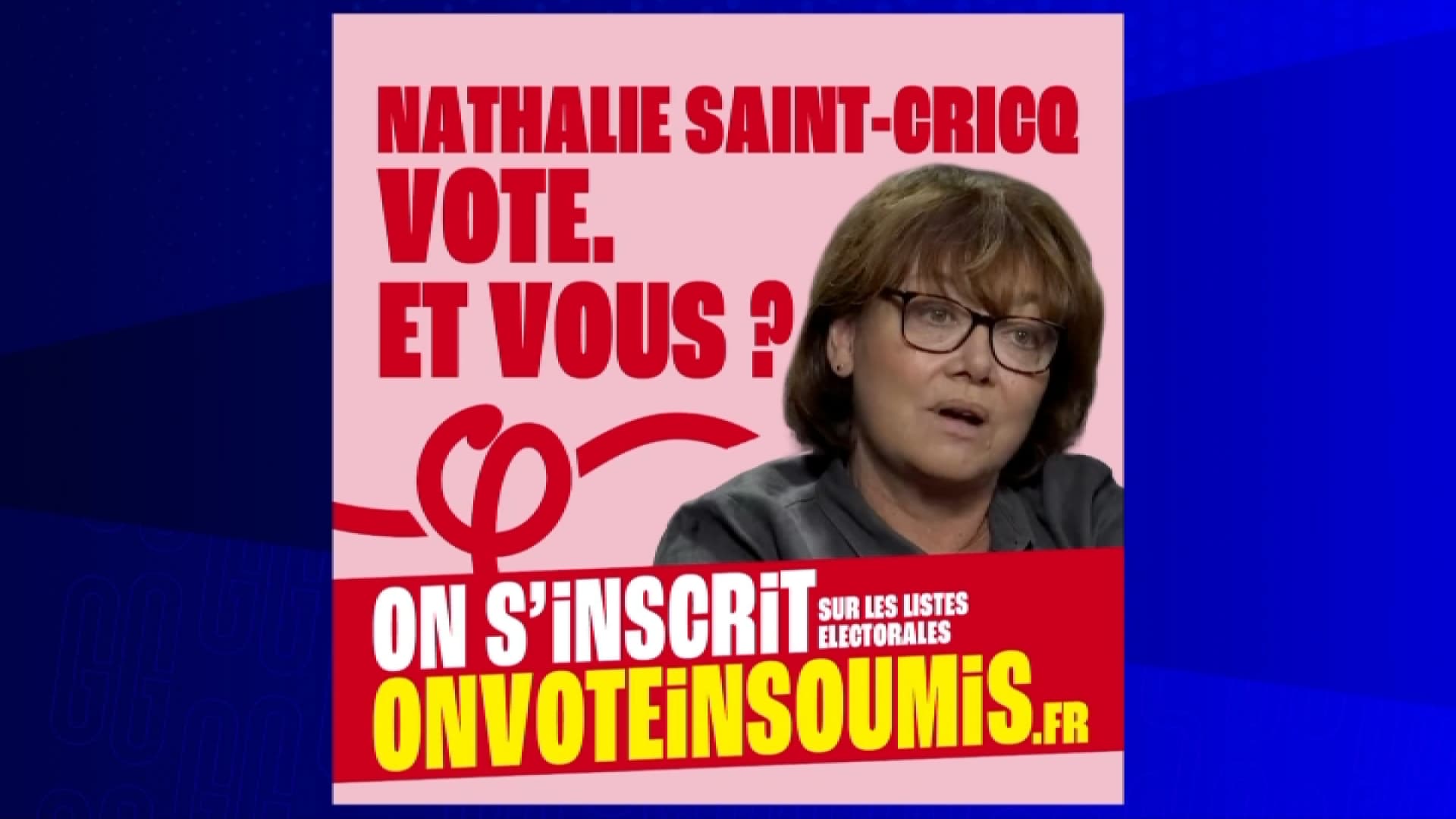 "Nathalie Saint-Cricq Vote, Et Vous?": Après Les Golfeurs, LFI Affiche ...