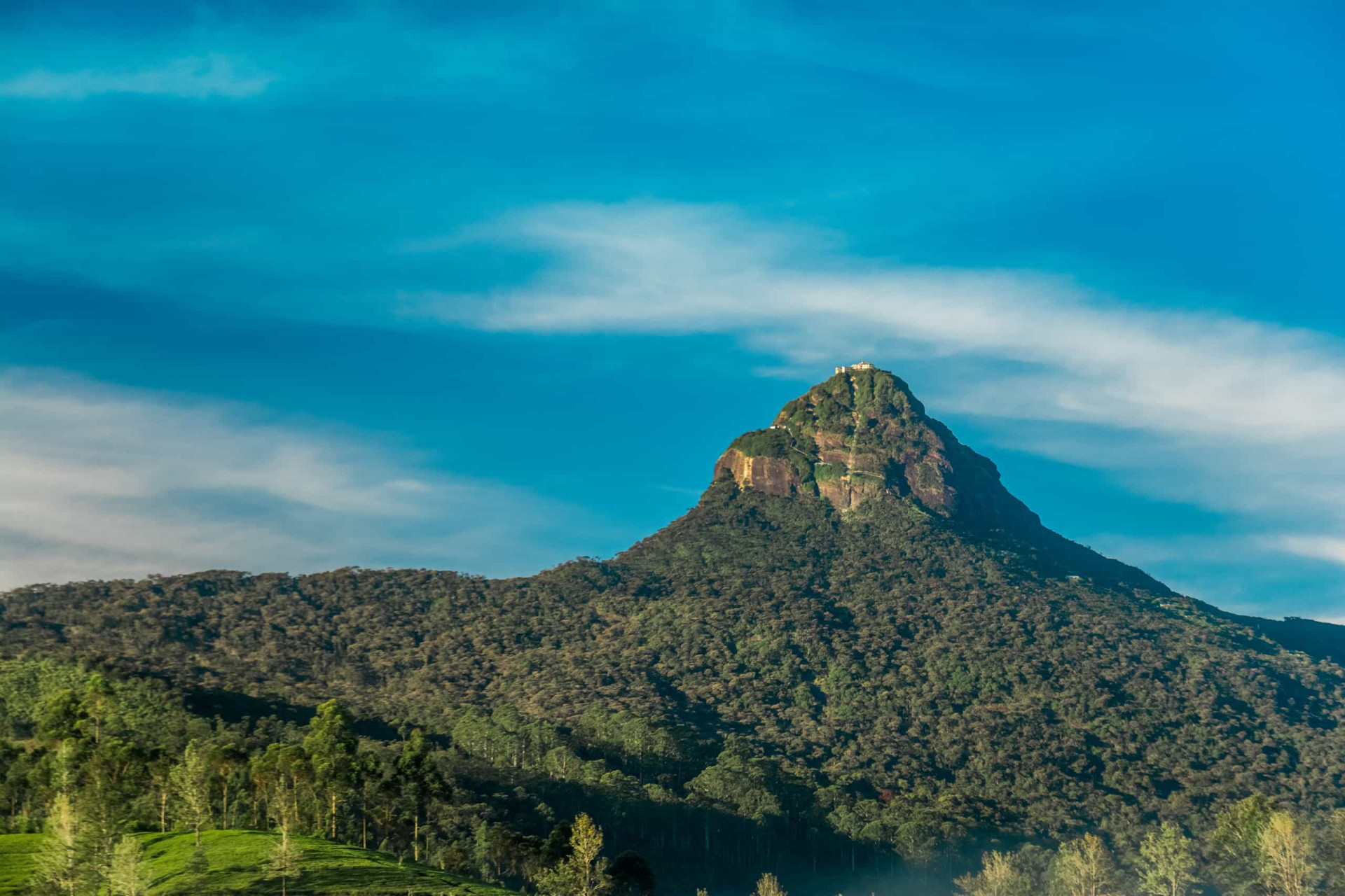 <p>This enormous conical mountain located in central Sri Lanka is revered as a holy site by Buddhists, Hindus, some Muslims and Christians.</p><p><a href="https://www.msn.com/en-us/community/channel/vid-7xx8mnucu55yw63we9va2gwr7uihbxwc68fxqp25x6tg4ftibpra?cvid=94631541bc0f4f89bfd59158d696ad7e">Follow us and access great exclusive content every day</a></p>