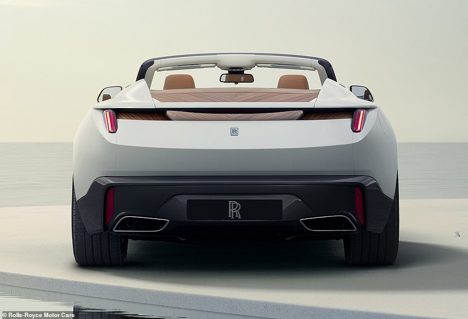 the world's most expensive new car: rolls-royce unveils its one-off droptail arcadia - a bespoke vehicle for a wealthy client that costs £25m