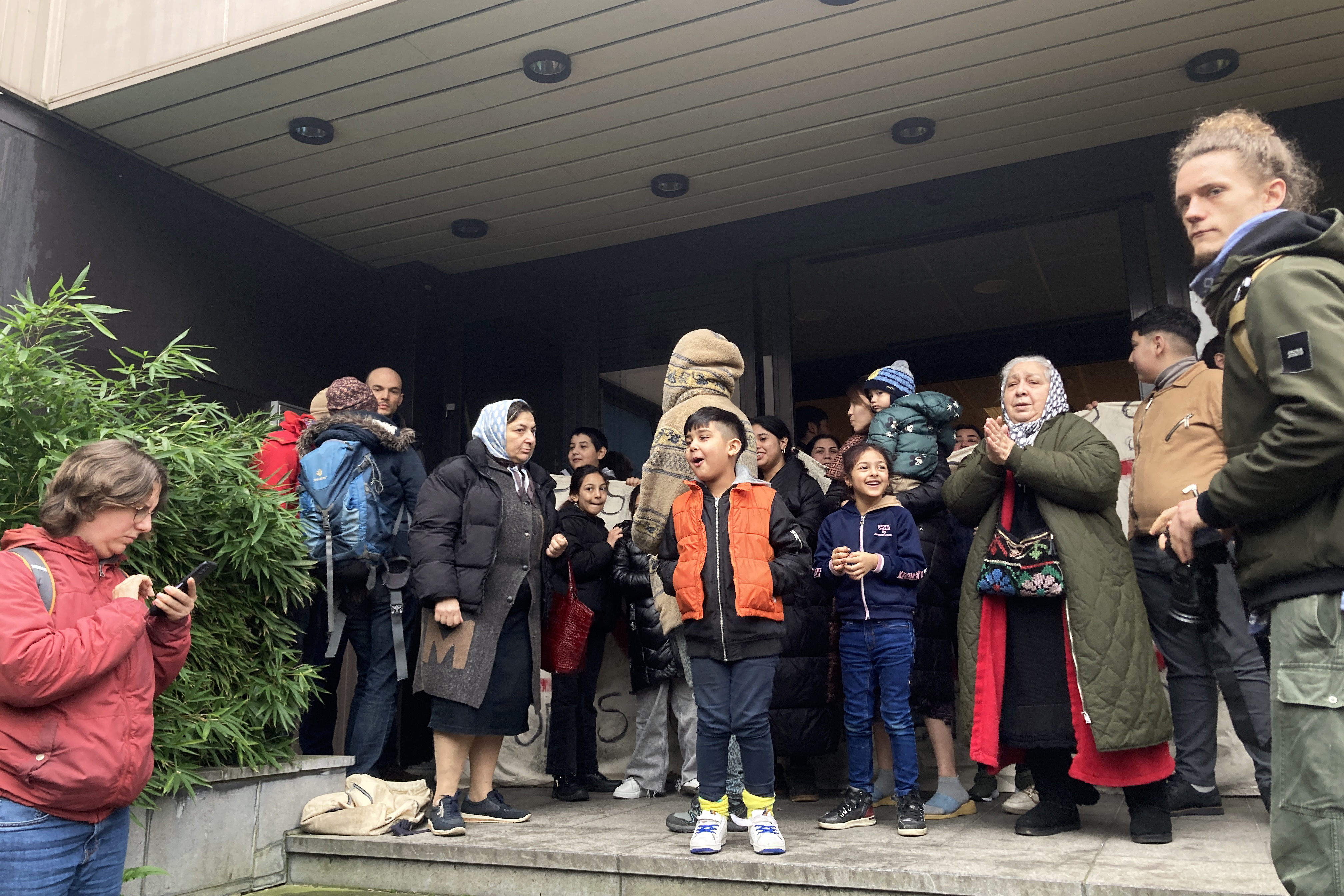 expulsion empêchée pour les 150 occupants moldaves d'un bâtiment à schaerbeek