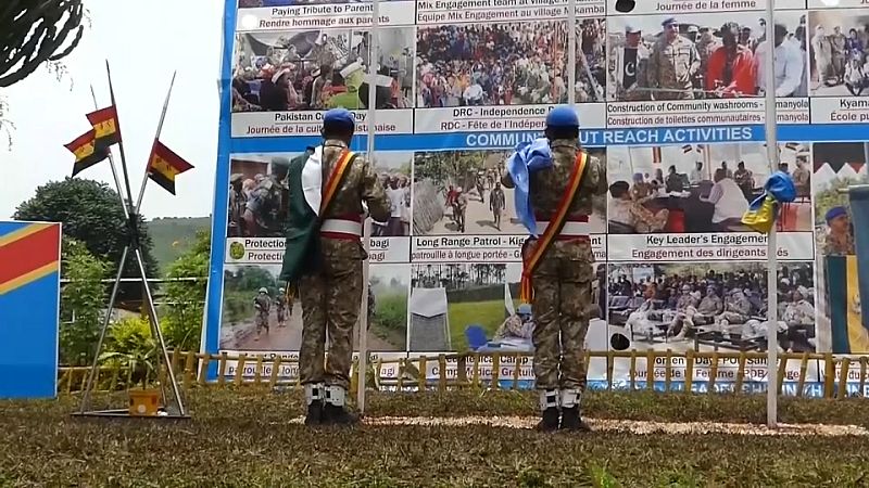 un peacekeepers withdraw from kamanyola base as dr congo police take charge