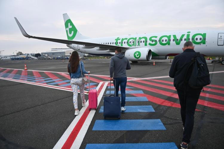 À partir du 3 avril, emporter un bagage de cabine dans l’avion sera payant au sein de la compagnie aérienne Transavia. Photo d’illustration.