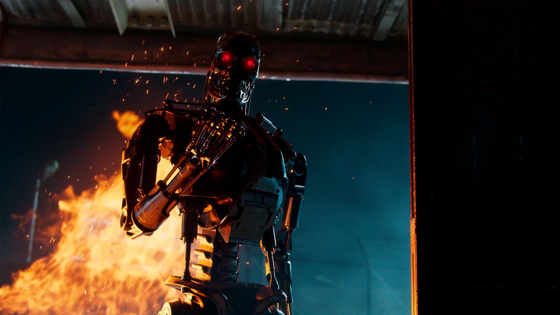 the terminator open-world survival game launches this fall