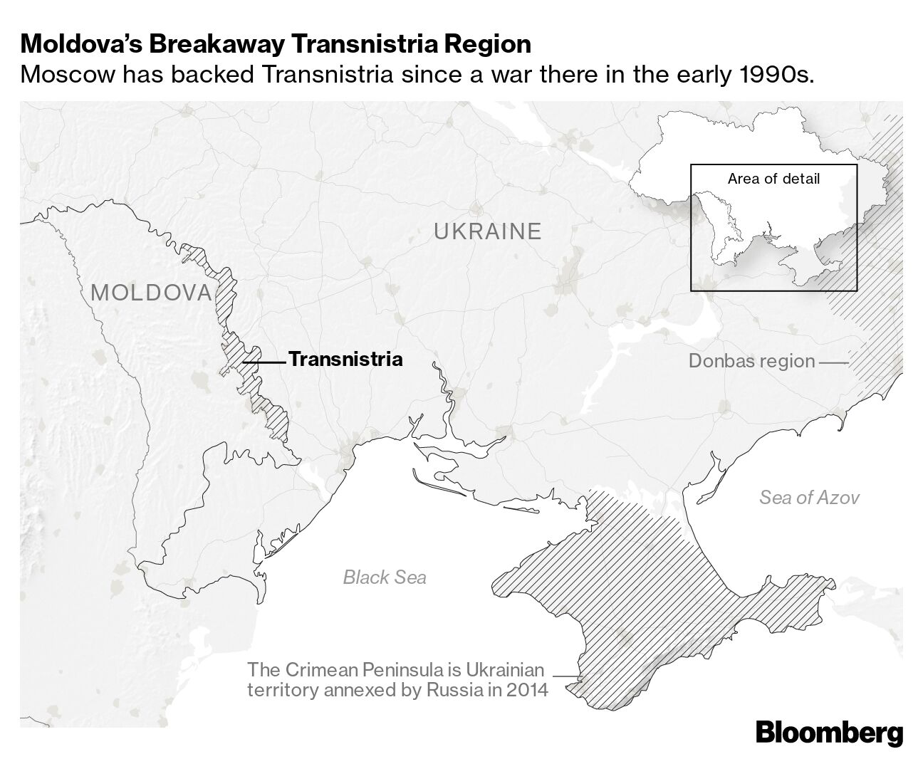 Why Moldova’s Breakaway Transnistria Region Is Asking Russia For Protection