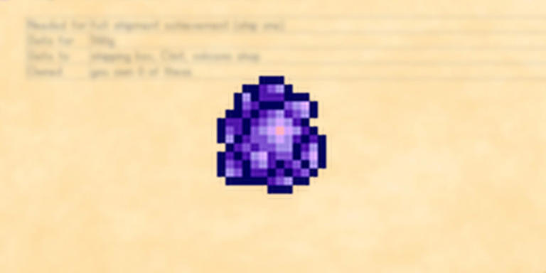 Stardew Valley: How to Get Fairy Stones