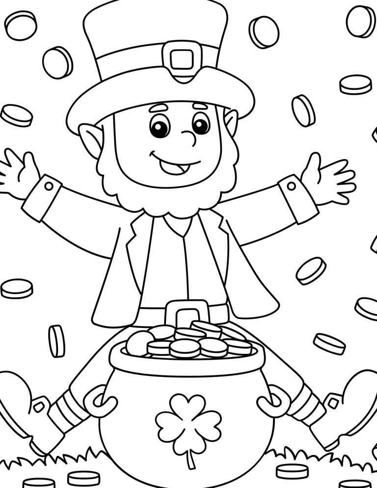 6-free-printable-leprechaun-coloring-pages