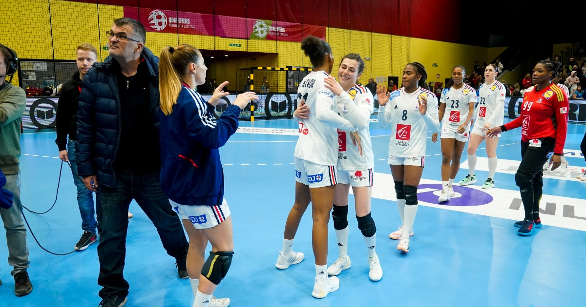 Handball – Euro 2024 (F/Q) : Les Bleues Déroulent Contre La Slovénie Et ...